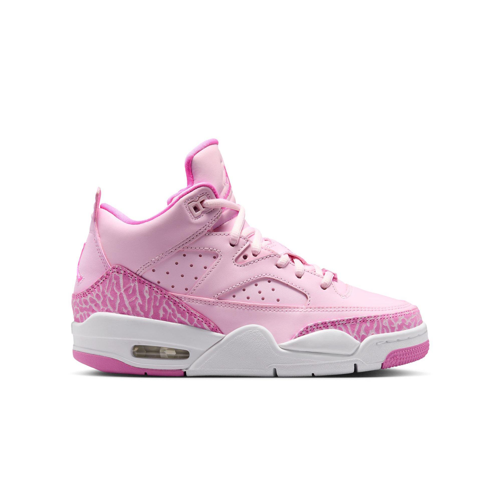 Jordan Son of Mars Low "Pink Foam/China Rose/White" Grade School Girls' Shoe - PINK